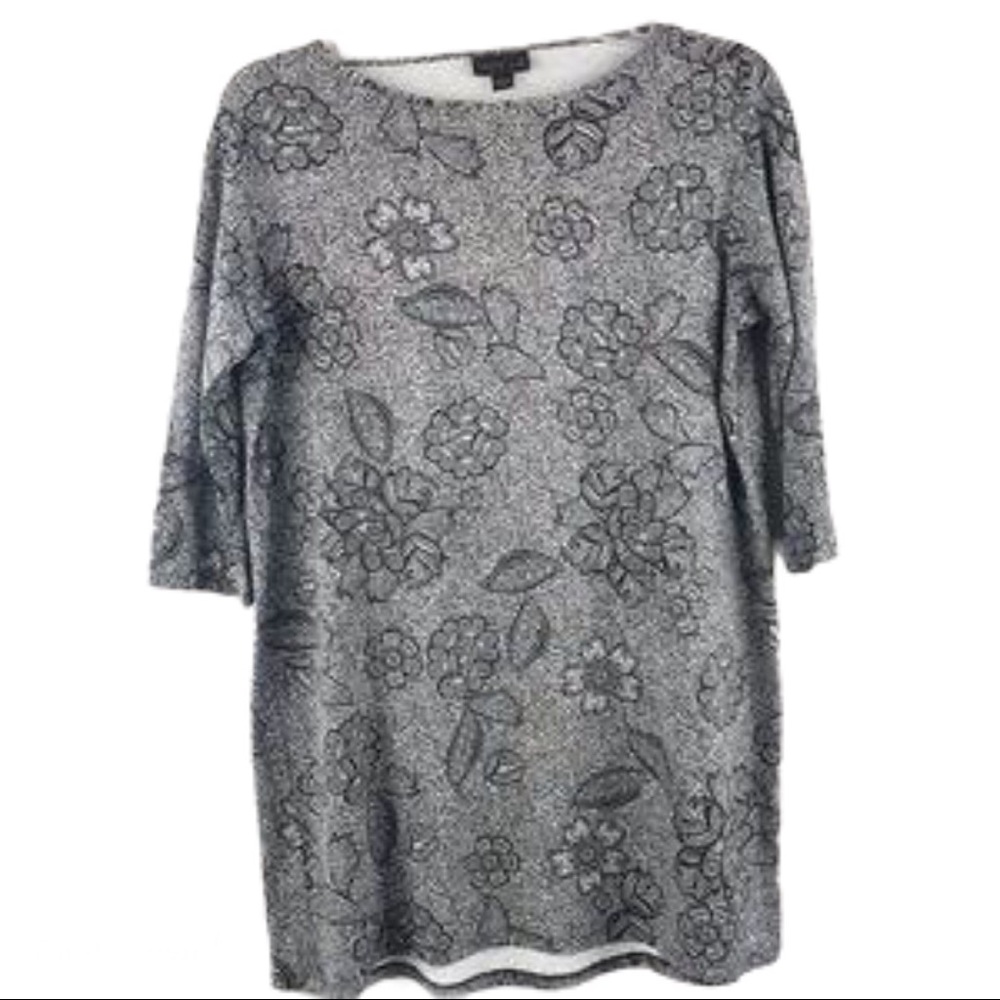 J Jill | Wearever Black & White top